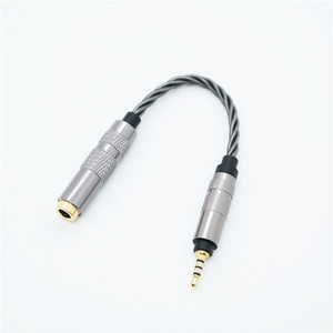 <b>Audio</b> <b>Cable</b> 2.5mm Male To 4.4mm Female Balanced Adapter Braided Jacket For <b>Digital</b> Devices - Product Image 3