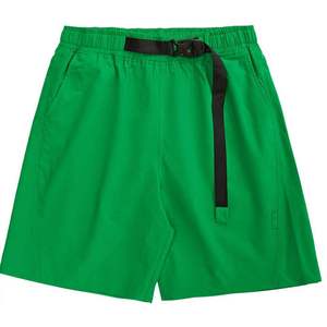 Haute qualité couleur unie été hommes Fitness course Sport Shorts séchage rapide respirant personnalisé sueur polyester Shorts - Product Image 5