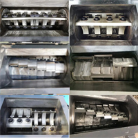 Penghancur Plastik Bekas Otomatis Industri Kecil dengan Gearbox Produktivitas Tinggi Anti Macet