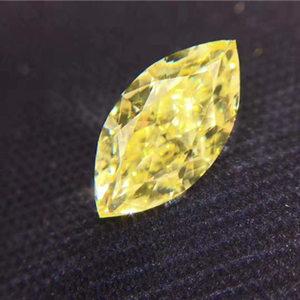 Marquis Factory venta al por mayor 1ct certificado FY I1 diamante amarillo Natural pulido joyería piedras preciosas sueltas - Product Image 3