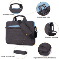 Tas Laptop Bisnis Kasual Unisex Anti Maling Port USB Tahan Air Oxford Tali Rantai Poliester Kapasitas 36-59L