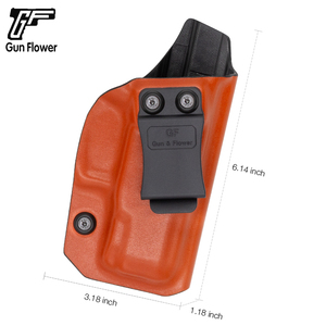 बंदूक और फूल Kydex IWB पिस्तौलदान चमड़े के बाहर के साथ फिट बैठता है - Product Image 1