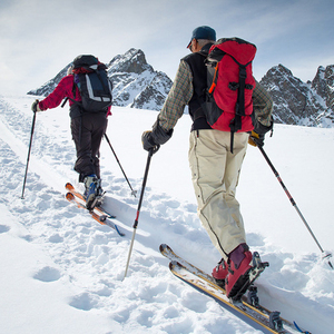 Bâton <span class=keywords><strong>de</strong></span> <span class=keywords><strong>Ski</strong></span> Double Planche Rétractable Réglable Multifonctionnel en Alliage d'Aluminium pour Adultes Enfants <span class=keywords><strong>Ski</strong></span> Professionnel - Product Image 4