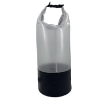 Bolsa Impermeable Transparente de PVC para Viajes, Natación, Navegación, Camping y Senderismo, de 2L, 5L, 10L, 15L y 20L