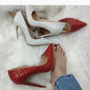 Chaussures habillées à talons aiguilles pour femmes, design spécial, imprimé animal, grande taille 47, escarpins d'été à bout pointu pour jeunes femmes - Product Image 6