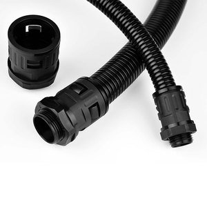 פלסטיק גמיש צינור ישר הולם צינור מתאם צינור מחברים - Product Image 2