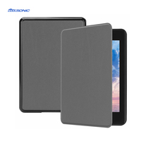 Prix d'usine, vente en gros, coque arrière en PC, étui en cuir PU, housse de tablette pour Amazon Kindle Paperwhite 10e génération pour Kindle 10 PQ94WIF