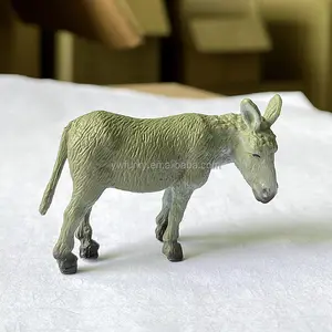 Hayvancılık oyuncak katı plastik mini horoz tavuk keçi sow hayvan modeli ekran çeşitli setleri