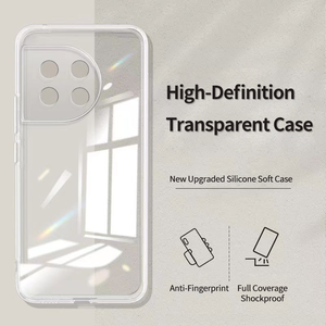 Nouvelles coques de téléphone portable en silicone liquide transparent anti-chute, résistantes aux chocs et imperméables pour OnePlus 11 - Product Image 6