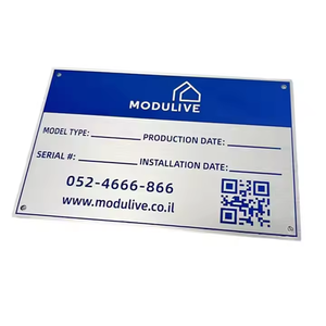 Tốt nhất-bán biểu tượng tùy chỉnh kim loại nhôm tên nơi phổ biến trống nhãn signage Miễn phí thiết kế màn hình in ấn CNC khắc - Product Image 3