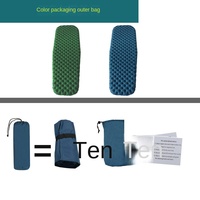 Tapis de couchage gonflable Hanyu Letter pour camping en plein air, imperméable, antidérapant, en TPU, ultra-léger, portable, Mommy Pie