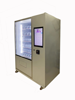 Distributeur automatique de collations et d'aliments distributeur automatique de boissons prenant en charge le paiement par carte et en espèces personnalisés