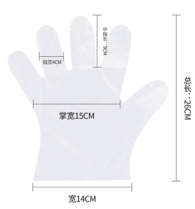 Speciale Tpe Food-Grade Handschoenen Voor Experimenten, Verdikte Waterdichte Wegwerphandschoenen Voor Huishoudelijk Gebruik - Product Image 3