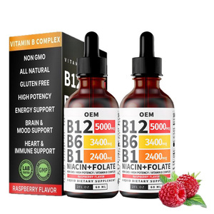 OEM vitamina B complessi gocce liquide integratori di vitamina <span class=keywords><strong>B12</strong></span> con vitamina B6 <span class=keywords><strong>integratore</strong></span> di nutrizione orale - Product Image 2