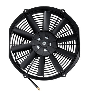 Ventilador de Refrigeración Automotriz de 12 Pulgadas y 12V, Ventilador de Condensador, Enfriador de Aceite, Ventilador de Radiador para Mejora y Reequipamiento, Color Negro - Product Image 1