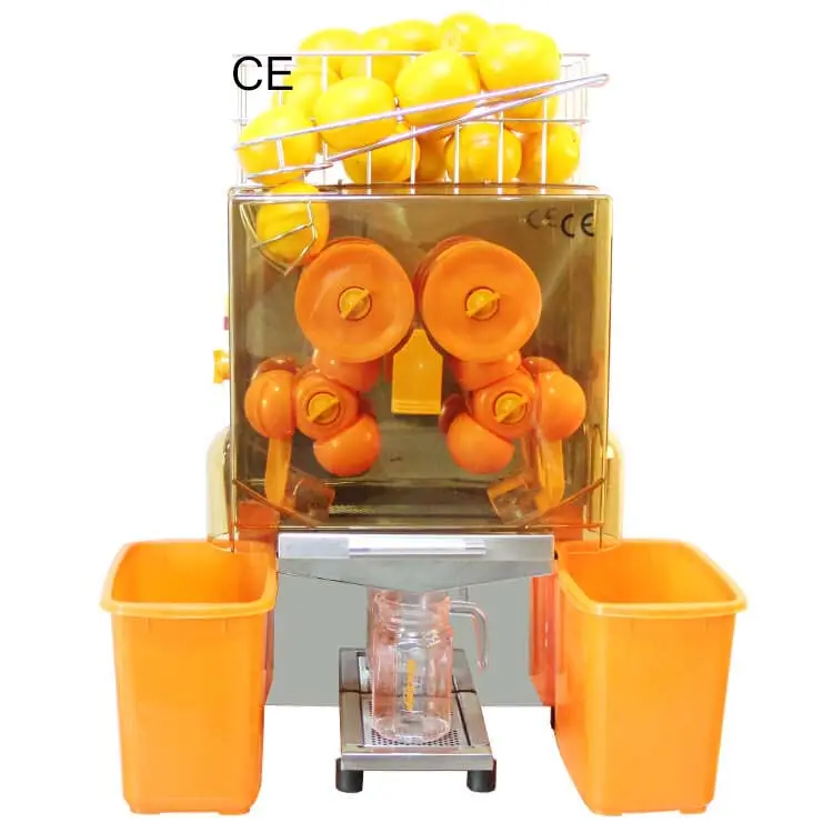 CE ETL Otomatis Orange Juice Machine/Komersial Orange Juice Extractor/Citrus Juicer Mesin