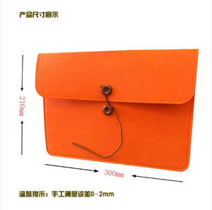 Sản Xuất Bán Buôn Thời Trang 12 Inches Cảm Thấy Tay Áo Máy Tính Xách Tay Túi Cho Macbook Máy Tính Xách Tay Máy Tính Bảng Lưu Trữ Túi - Product Image 4