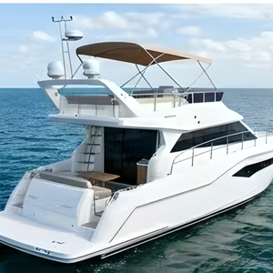 Yate de Pesca Deportiva de 50 pies con Flybridge, Barco a Motor de Fibra de Vidrio de 15 m, Motor Cummins Doble de 425 HP, 3 Camarotes, 2 Baños, Cubierta Trasera, Fabricante - Product Image 2