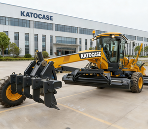 Грейдер KATOCASE 4165DG4 с двигателем Cummins, мощность 132 кВт, эксплуатационная масса 16810 кг, ширина отвала 3660 мм, коробка передач, мотор-насос - Product Image 2