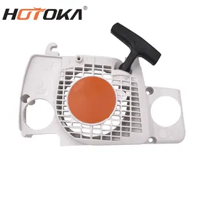 HOTOKA ms180 recoil pull starter assy repair parts including starter kit cover/spring/rope/handle starter for ms 180 chainsaw