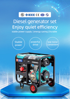 UL-Zertifizierter 220V Dieselgenerator Tragbarer Dieselgenerator Baustellengenerator Diesel