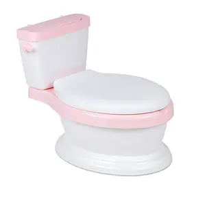 Simulation de toilettes pour bébé, siège de chaise d'entraînement avec coussin doux, toilettes pour enfant en bas âge, garçons et filles