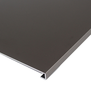 Tôle d'aluminium anodisé satiné gris sidéral, noir anthracite, bronze clair, bronze foncé pour façade moderne et intérieur de bureau AA20 5052 - Product Image 4