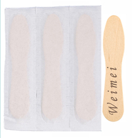 Bâtonnets de sucettes glacées extra longs et larges en bois colorés, portables, écologiques et jetables pour la crème glacée, durables et faciles à utiliser.