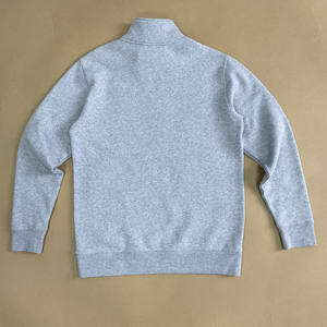 เสื้อแจ็คเก็ตบอมเบอร์ผู้ชายแบบซิป คอตตอน 100% ผลิตตามแบบ OEM สำหรับฤดูใบไม้ร่วง ดีไซน์ถักลายริบ - Product Image 2