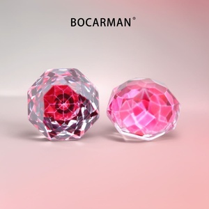 Zircons de laboratoire de haute qualité de 6,0 mm à 8,0 mm, taille rose, avec jeu de <span class=keywords><strong>couleurs</strong></span>/effet de feu pour la pose de bijoux, stock en gros - Product Image 4