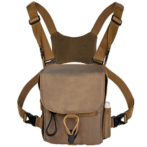 Không thấm nước Ống nhòm khai thác ngực gói, khai thác săn bắn Pouch Trường hợp với điều chỉnh dây đeo vai, dây kéo trở lại túi - Product Image 5