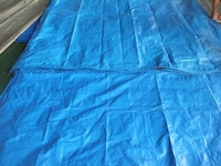Bâche PE imperméable anti-UV 210 g/m² 8x8