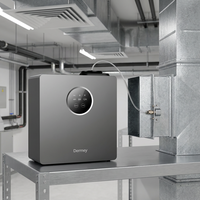 Diffuseur de parfum électrique commercial Dermey 8000 CBM sans eau pour CVC, machine aromatique avec contrôle WiFi en métal pour hall d'hôtel