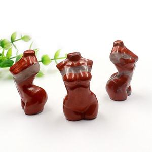 천연 크리스탈 조각 여성 몸 조각 치유 돌 여신 입상 가정 장식 도매 차크라 에너지 선물 - Product Image 5