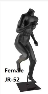 Maniquí deportivo masculino y femenino Maniquí de gimnasia de <span class=keywords><strong>cuerpo</strong></span> completo en estilo de soporte negro Hecho de plástico - Product Image 6