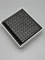 Cuvette à surface brossée Bioelab Reaction 100PCS pour analyseur biochimique Bioelab AS160 AS200 AS280 AS300 AS380 ES480