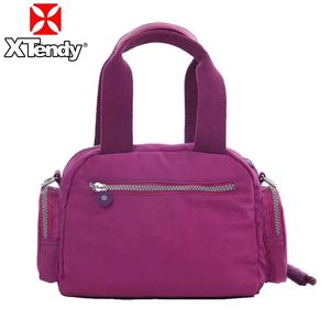 <span class=keywords><strong>Borsa</strong></span> da <span class=keywords><strong>donna</strong></span> Vintage XL in Nylon <span class=keywords><strong>viola</strong></span> leggera da <span class=keywords><strong>donna</strong></span> impermeabile alla moda <span class=keywords><strong>borsa</strong></span> Messenger con cerniera a tracolla Tote da <span class=keywords><strong>donna</strong></span> - Product Image 2