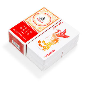 Wanquan Cartes de poker personnalisées édition skinny Phoenix 4 couleurs plastique PVC rectangulaire œuf spécial étanche anti-pliage haut de gamme - Product Image 5