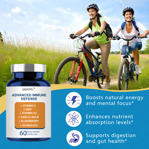 Complément alimentaire multivitaminé 6 <span class=keywords><strong>en</strong></span> 1 pour adultes et femmes, marque privée, défense immunitaire avancée, avec des <span class=keywords><strong>bienfaits</strong></span> antioxydants - Product Image 1