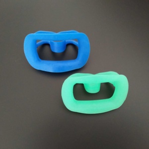 Herramienta de Apertura Bucal de Silicona para Dentistas, Retractor de Mejillas Dental Azul, Retractor de Mejillas Dental Verde - Product Image 2