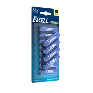 AA Batteries Alkaline 10 Years Shelf Life 12B Packing Excellent Grade For Motor Toy Battery 1.5V LR6 AA Alkaline Battery