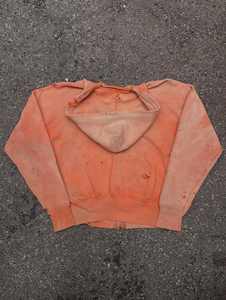 Толстовка с капюшоном от производителя, дизайнерские высококачественные хлопковые французские махровые винтажные потерянные толстовки с капюшоном с кислотной молнией для мужчин - Product Image 4