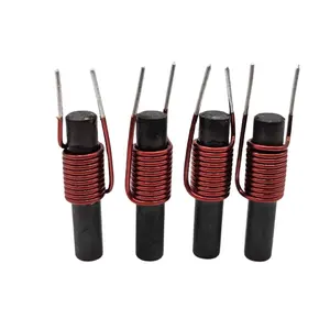 Ferrite core 220uhChoke power 6mm * 30mm Two pin rod type pure copper wire magnetic rod inductance