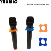 Nouveau microphone sans fil UHF cardioïde dynamique avec écran LED - Un pour deux pour le streaming en direct, le karaoké, les conférences, les cours en ligne