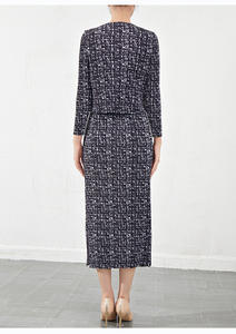 2025 nuova moda stile coreano Casual da <span class=keywords><strong>donna</strong></span> due pezzi Set di <span class=keywords><strong>Blazer</strong></span> plissettato <span class=keywords><strong>Tweed</strong></span> Top intrecciato Vintage decorazione per la stagione autunnale - Product Image 5