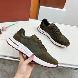 Espadrilles de luxe célèbres pour hommes en cuir, respirantes et lumineuses, pour le week-end et la mode - Product Image 4