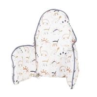 Coussin de chaise haute lavable en forme de U avec impression colorée et coussin gonflable Antilop