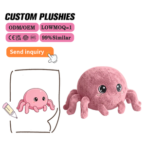 Peluche papillon brodée personnalisée de couleur à votre choix - Peluches animales super douces personnalisables - Product Image 4