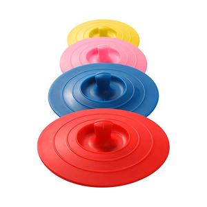 Couvre-tasses en silicone multicolores personnalisés pour tasses à thé et soucoupes, design universel, tasses à café avec théière pour les voyages - Product Image 1