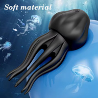 Vibrateur pénien masculin à 10 modes de vibration, design tentacule enveloppant, pour masturbation masculine et usage en couple, OEM et ODM acceptés